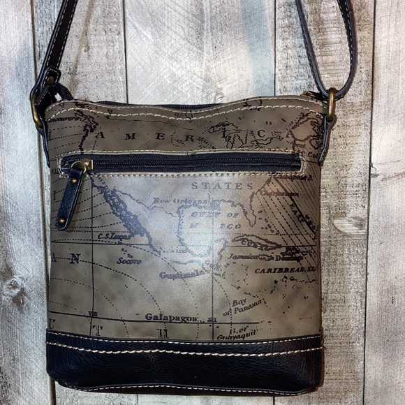 BOC Faux Leather Bag with Leather Trim - Picture 4 of 9